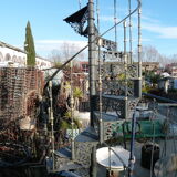 Cast iron spiral staircase