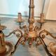 Louis XV-style bronze chandelier - Rococo - 6 branches