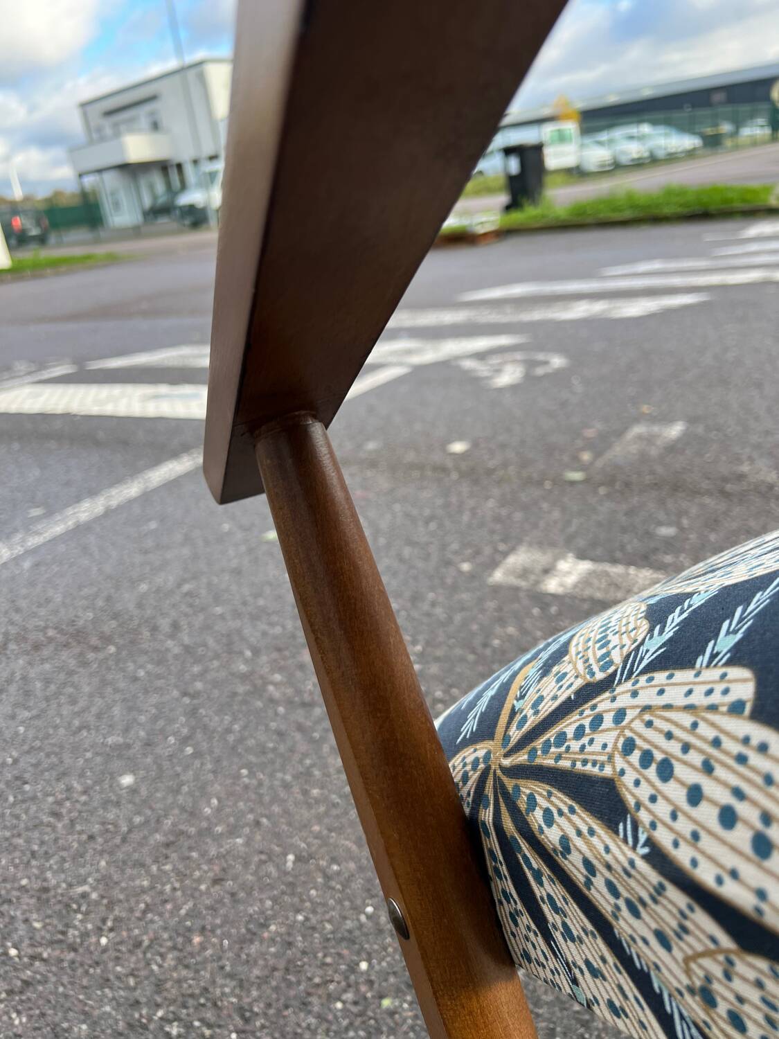 Fauteuil vintage scandinave 70’s
