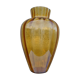Vase art déco verre orangé