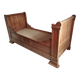Solid wood boat bed