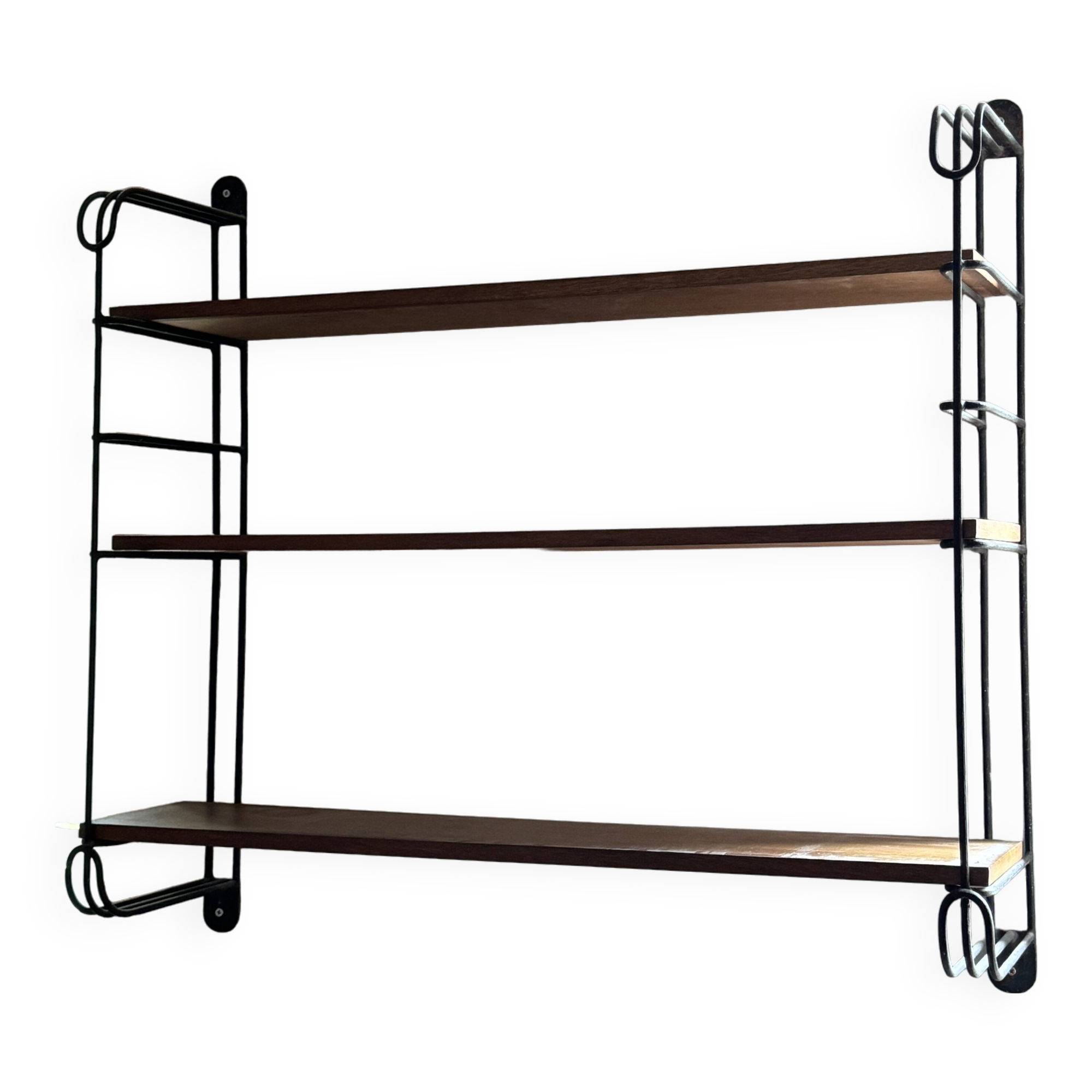 Vintage 1960s string shelf