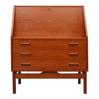 1960s secretary in teak, Dyrlund Denmark