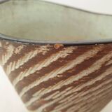 Ovoid designer ceramic vase Signed D&B Hohr Gesgesch