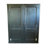 Armoire d'école relookée
