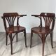 Paire de chaises bistrot