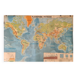 Physical planisphere 1974