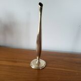 Brass soliflore vase