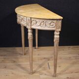 20th century Italian lacquered Louis XVI style console table