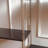 Vintage modular string wall shelf
