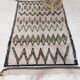 Handmade moroccan berber rug 187 x 117 cm