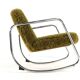 'Doodle' rocking chair - unique designer piece - unique upholstery