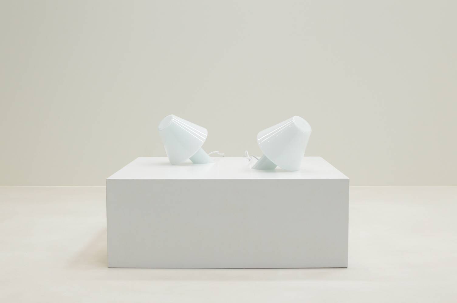 Set of 2 “Bye Bye” table lamps by Menno Dieperink, 1990s The Netherlands.