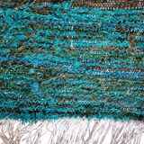 Boucherouite Berber kilim rug 110x130