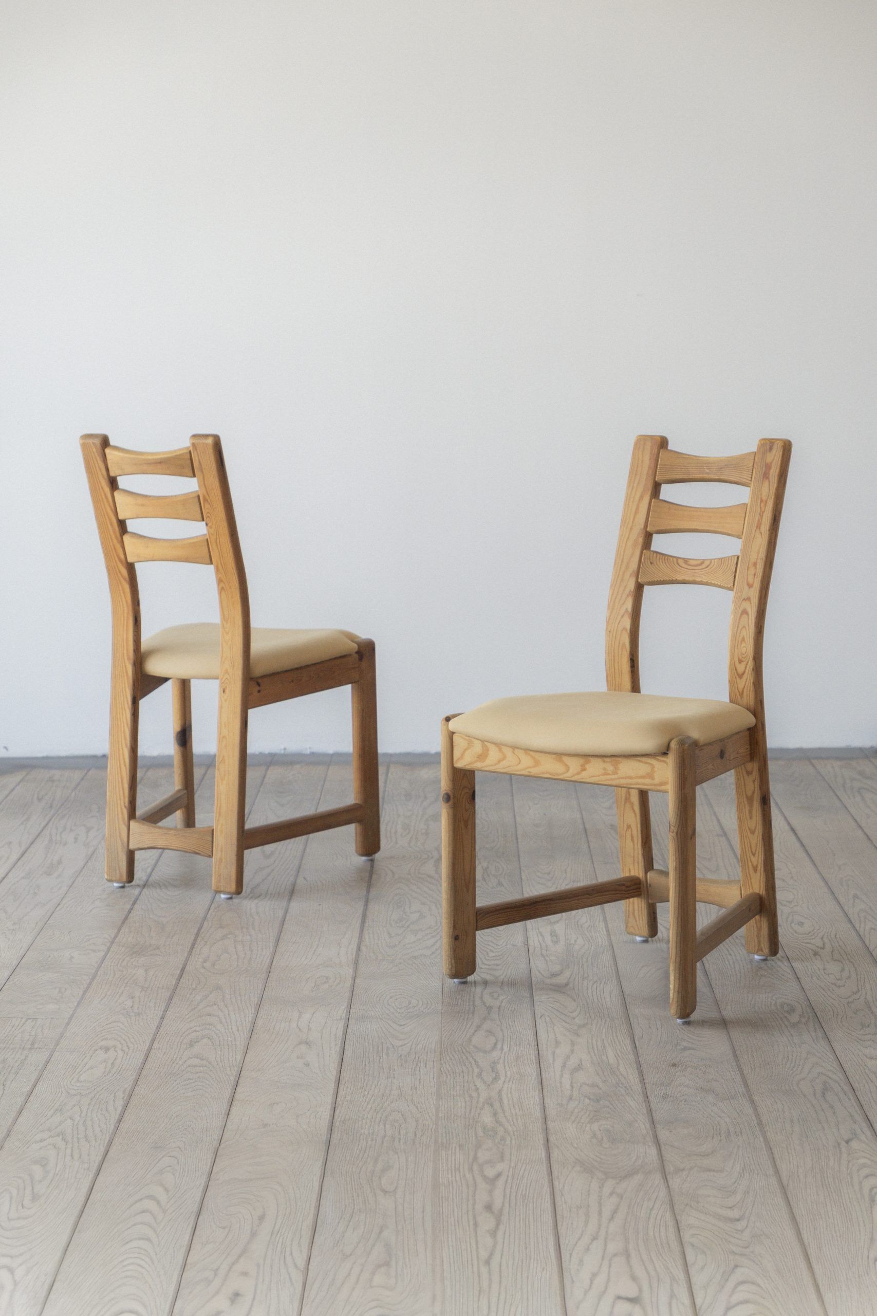 Chaises de salle à manger en pin Findahls Møbelfabrik (ensemble de six)