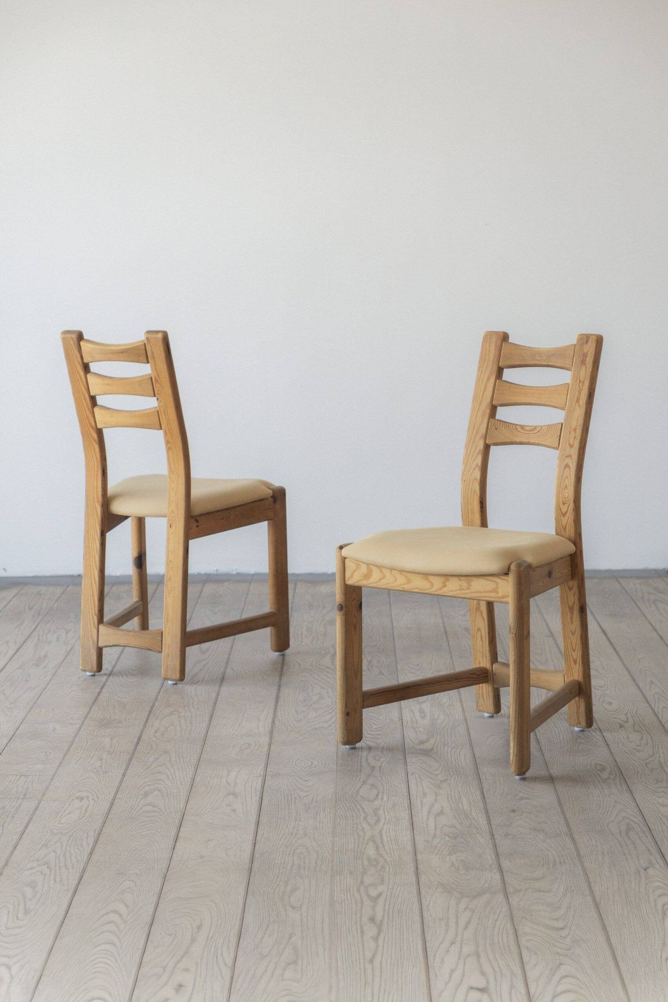 Chaises de salle à manger en pin Findahls Møbelfabrik (ensemble de six)