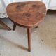 Oak triptych stools