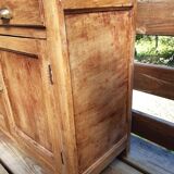 Parisian buffet raw wood