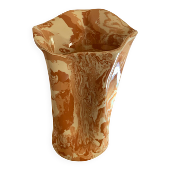 Large signed Terracotta vase