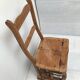 Stepladder armchair oak bookcase 50s-60s