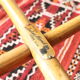 Ensemble de 2 chaises Audoux-Minnet en rotin années 60