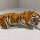 Grand tigre en céramique italienne des années 1970