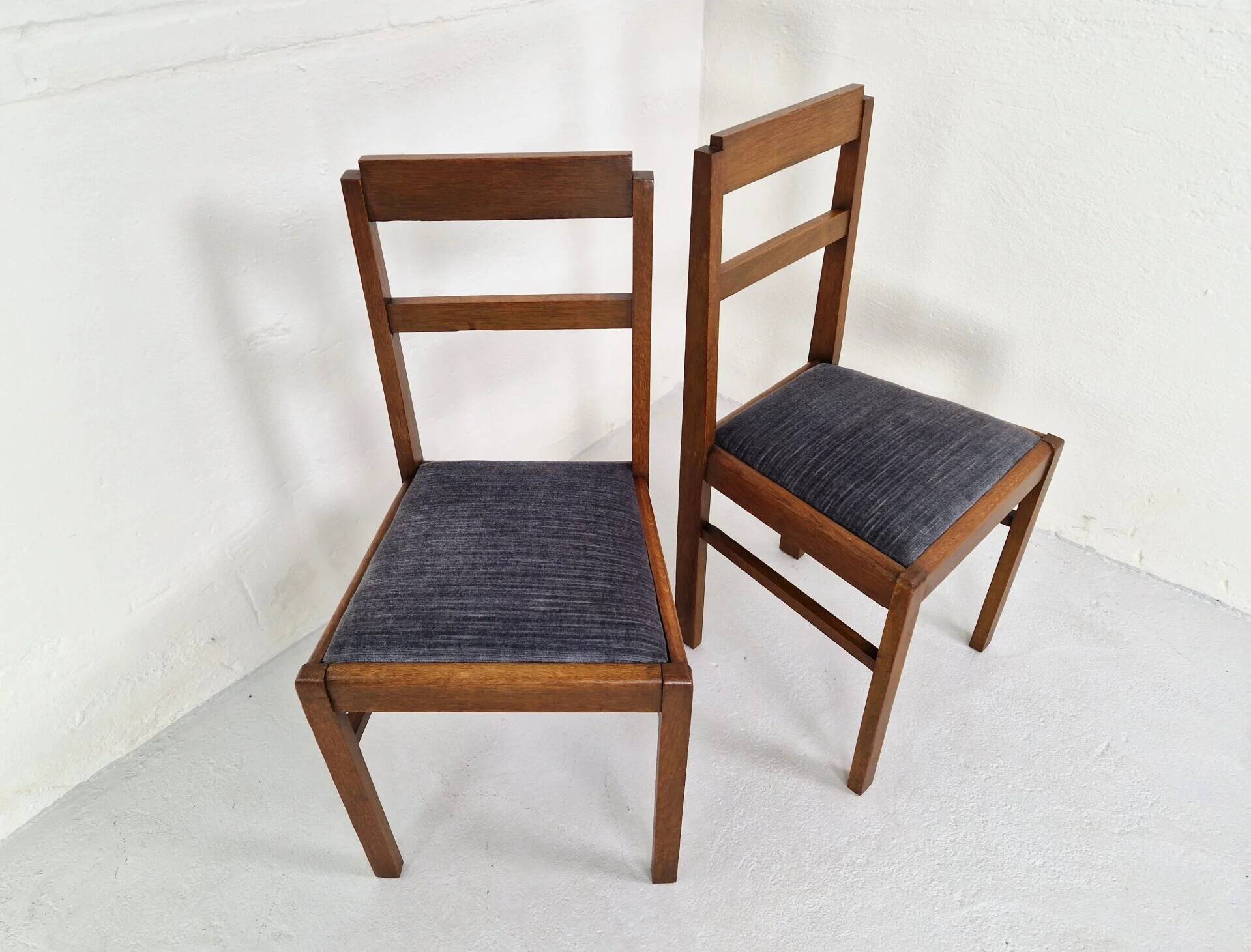 Pair of Art Deco side chairs