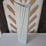 White designer vase