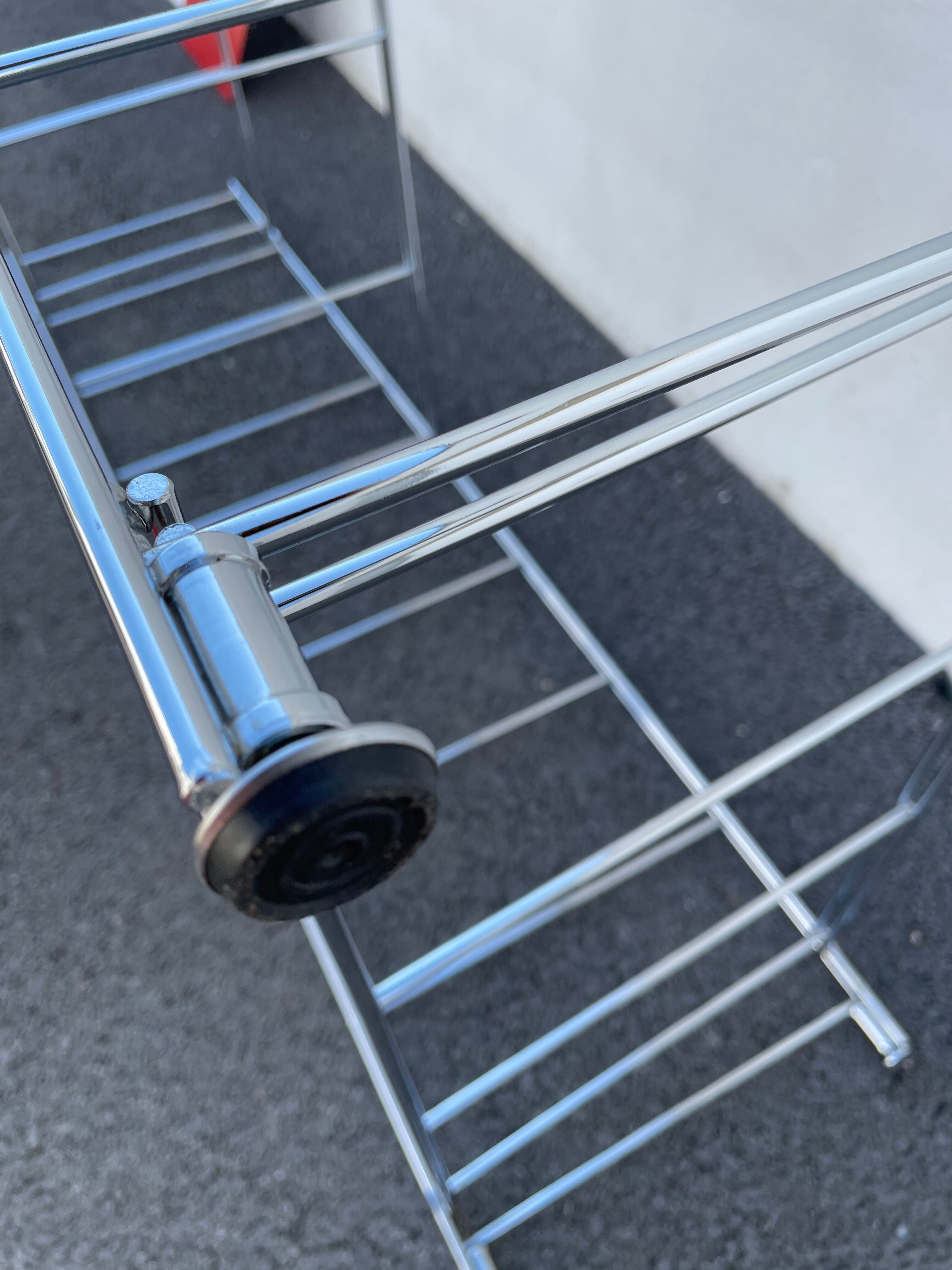 Metal shelf