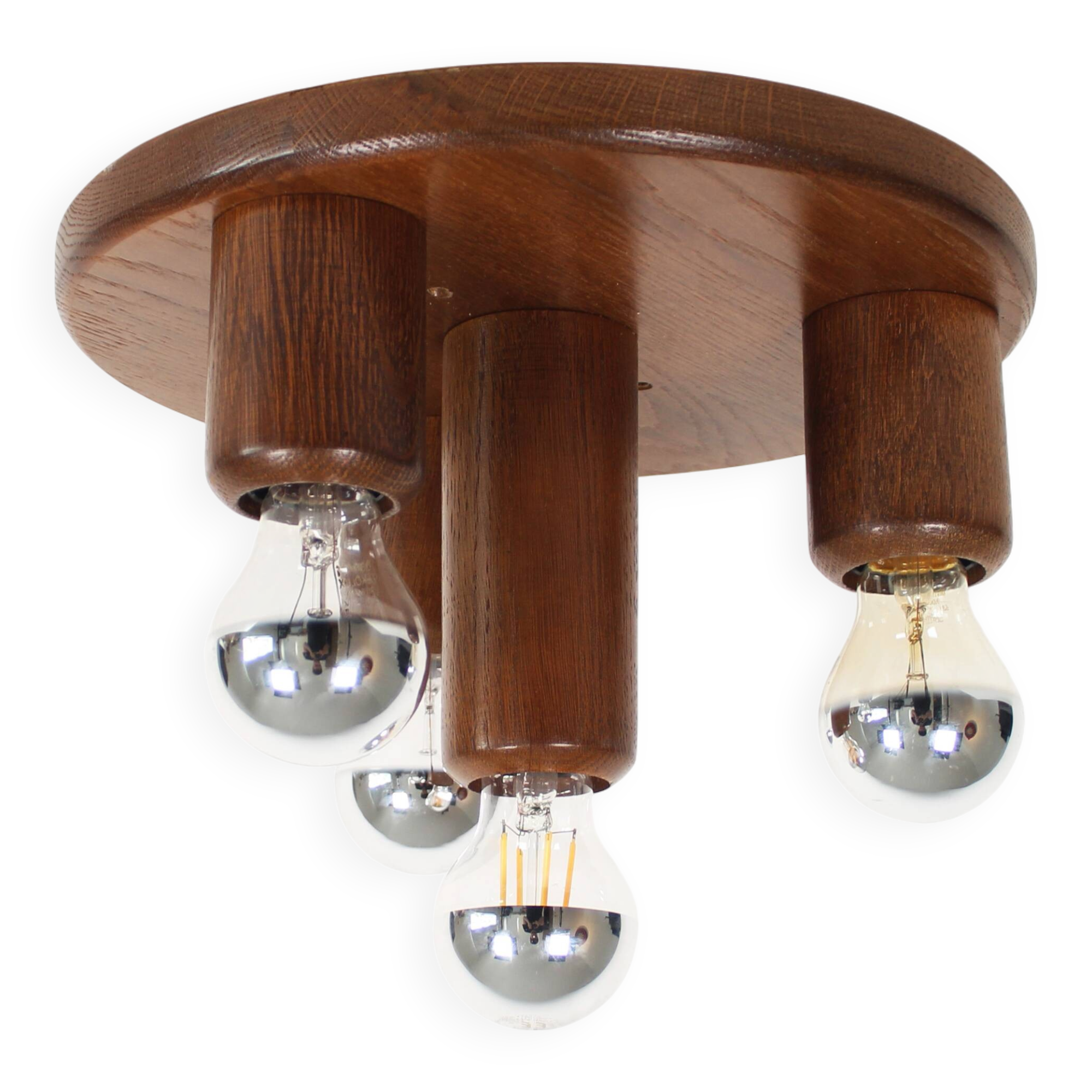 Vintage 1970's old stock 'Japandi' style ceiling light