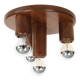 Vintage 1970's old stock 'Japandi' style ceiling light