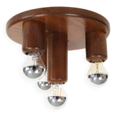 Vintage 1970's old stock 'Japandi' style ceiling light