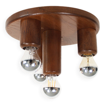Vintage 1970's old stock 'Japandi' style ceiling light