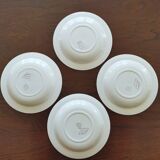 8 semi-deep plates Salins Opaceline 702