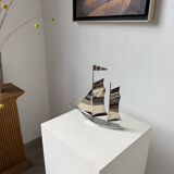 Stainless steel boat from the 1980s.