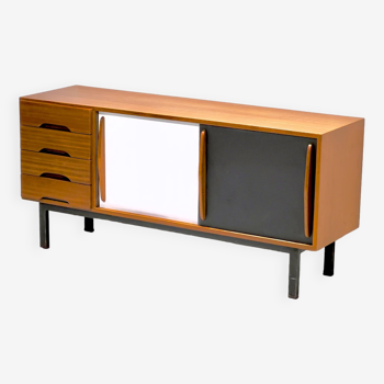 Buffet cansado avec tiroirs Perriand, circa 1954