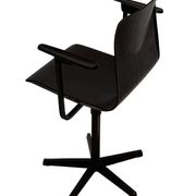 Vintage Galvanitas Pagholz school chair work with armrests dutch design