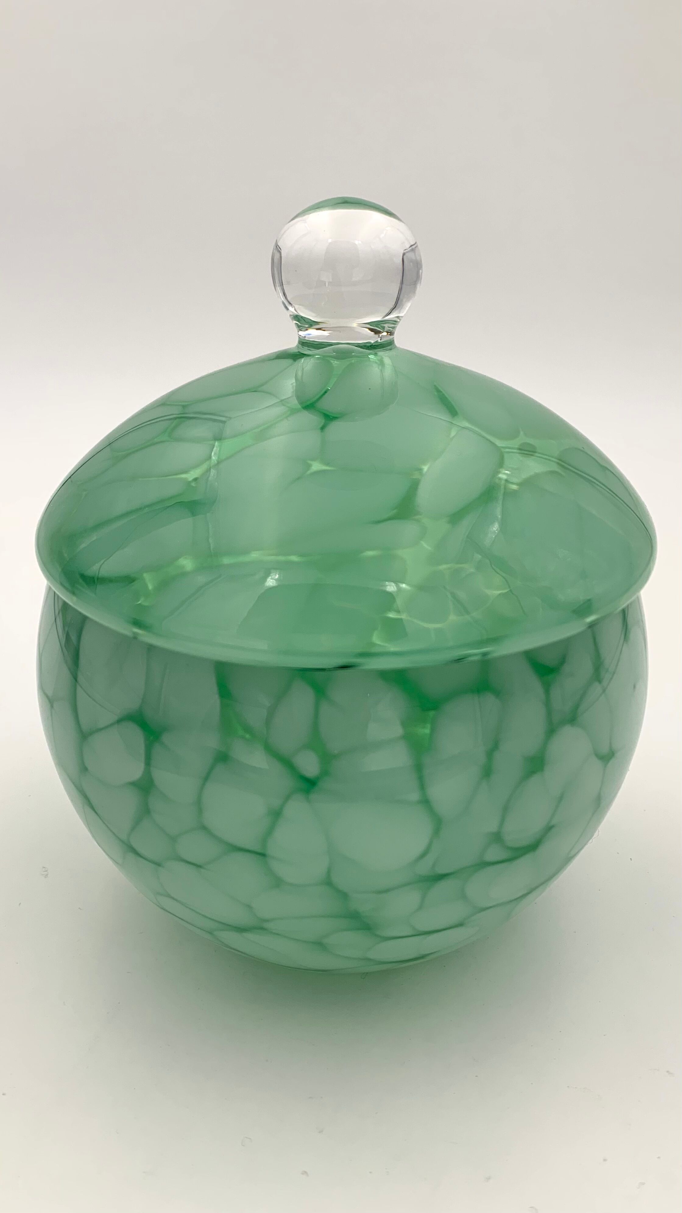 Speckled glass candy, Clichy glass style - 20th century