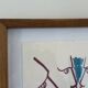 Lithographie signée et encadrée de Jean Cocteau « L’Europe notre patrie »