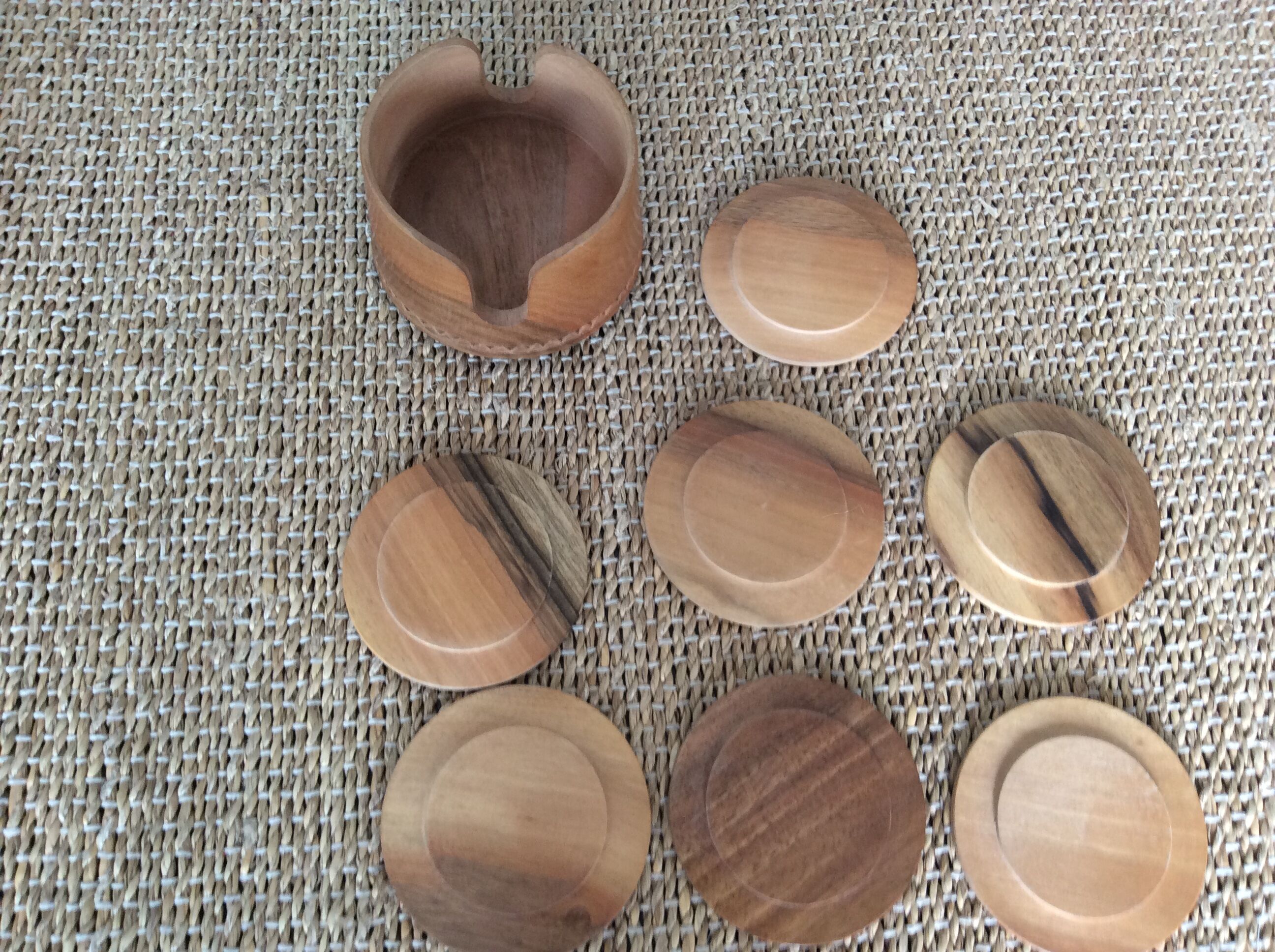 Wood coasters