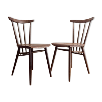 Paire de chaises scandinaves