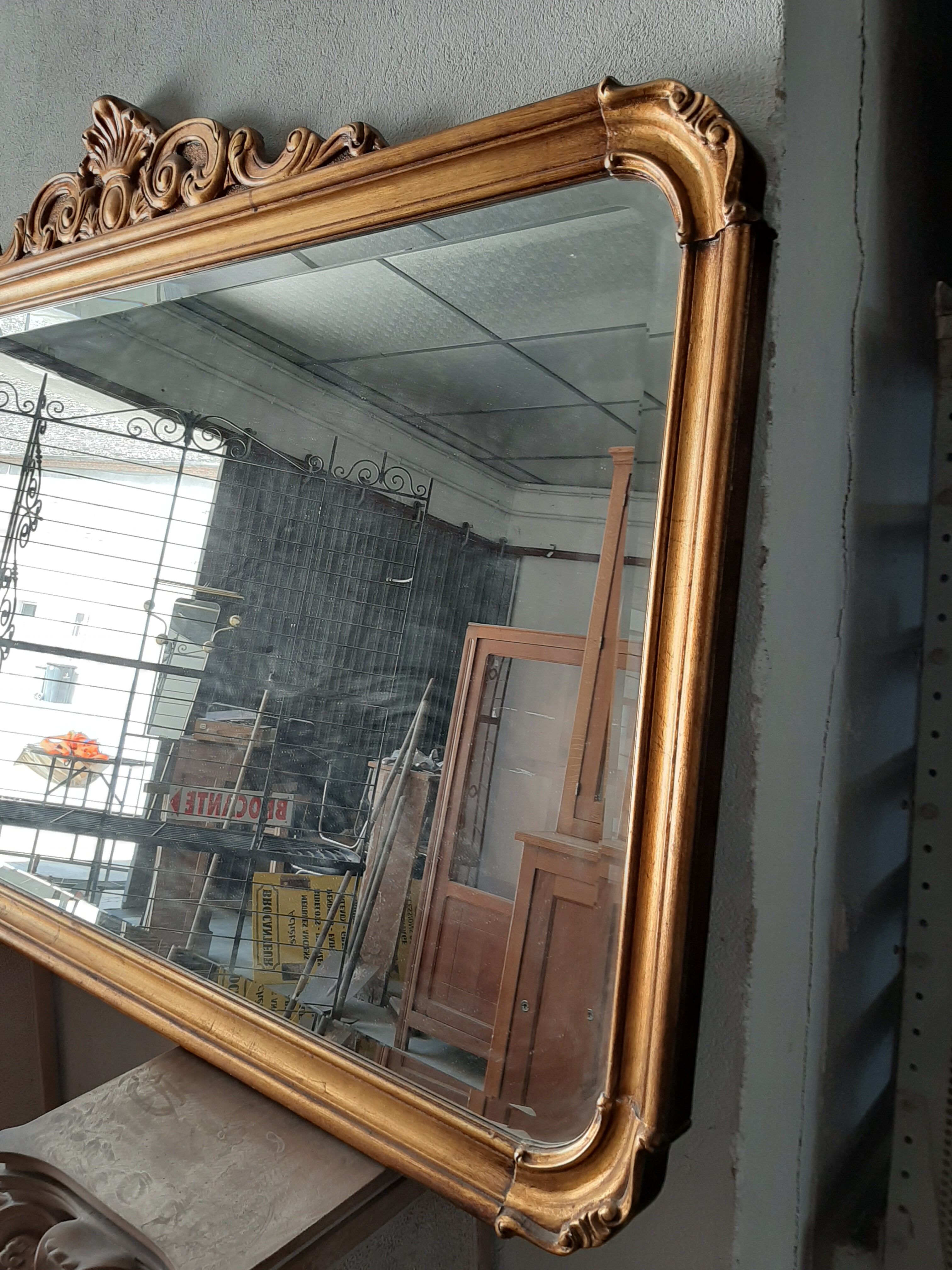 Mirror Louis XV style -185x115cm