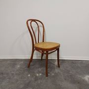 Chaise N.18 en bois courbé années 1980