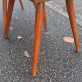 Brutalist chairs, mountain decor, Albert Haberer