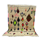 Handmade wool berber rug 200 x 100 cm