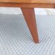 commode aux pieds compas, effet miroir, vintage