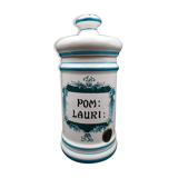 Clamecy earthenware pharmacy pot - Pharmacy Decoration - Medicine