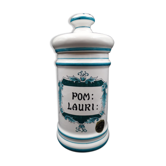 Clamecy earthenware pharmacy pot - Pharmacy Decoration - Medicine