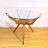 Carlo De Cali, "Ragno" (Spider) coffee table, Italy, 1950s