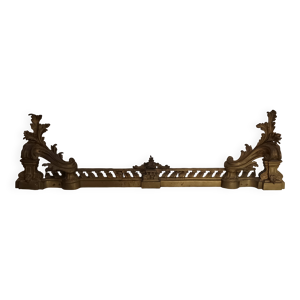 barre de cheminée en